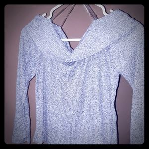 Silver lightweight sweater